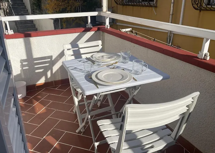 아파트 Vacanze Zen Vue 5 Mn Plage, 3 Mn Tennis Club,wifi